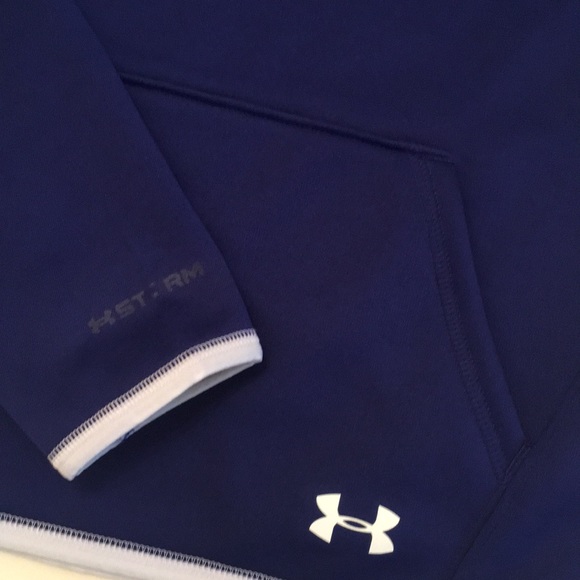 Under Armour Big Girls Fleece Youth Hoodie - Picture 8 of 8